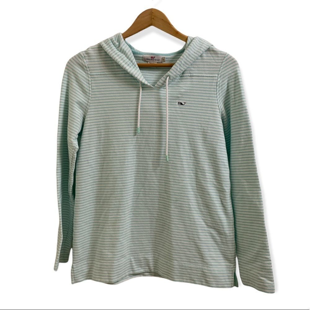 Vineyard Vines Lightweight Hoodie Teal XS